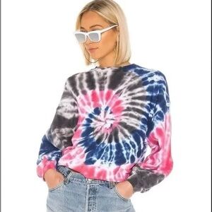 Agolde Tie Dye Sweatshirt